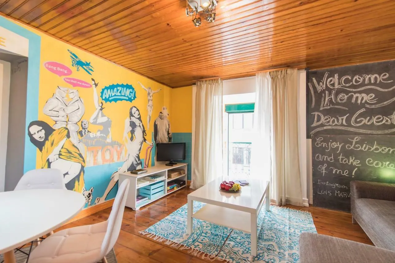 Picoas Artistic Flat Appartement Lissabon